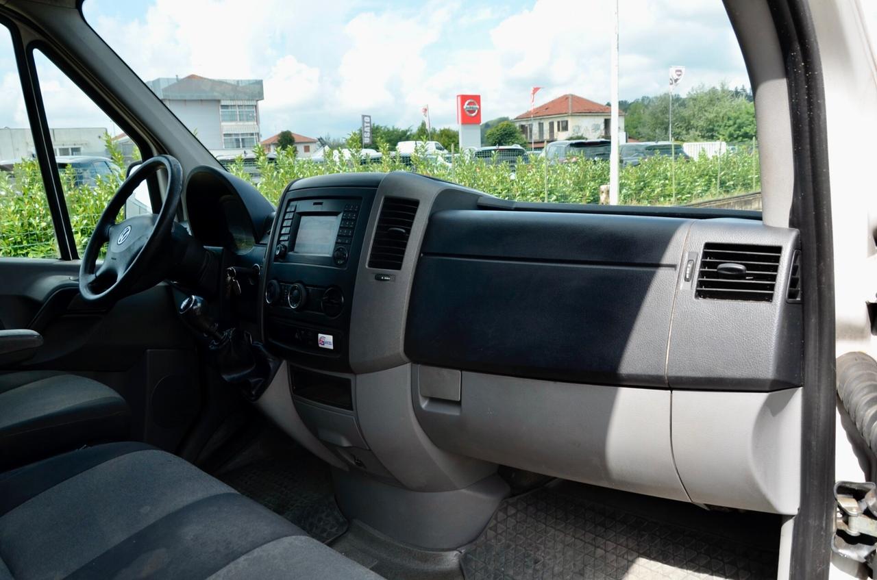 VOLKSWAGEN CRAFTER 2.0 140cv PM-TM 3 POSTI, UNICOPROPRIETARIO, UFF ITALIANA, EURO 6B, A/C, BLUETOOTH