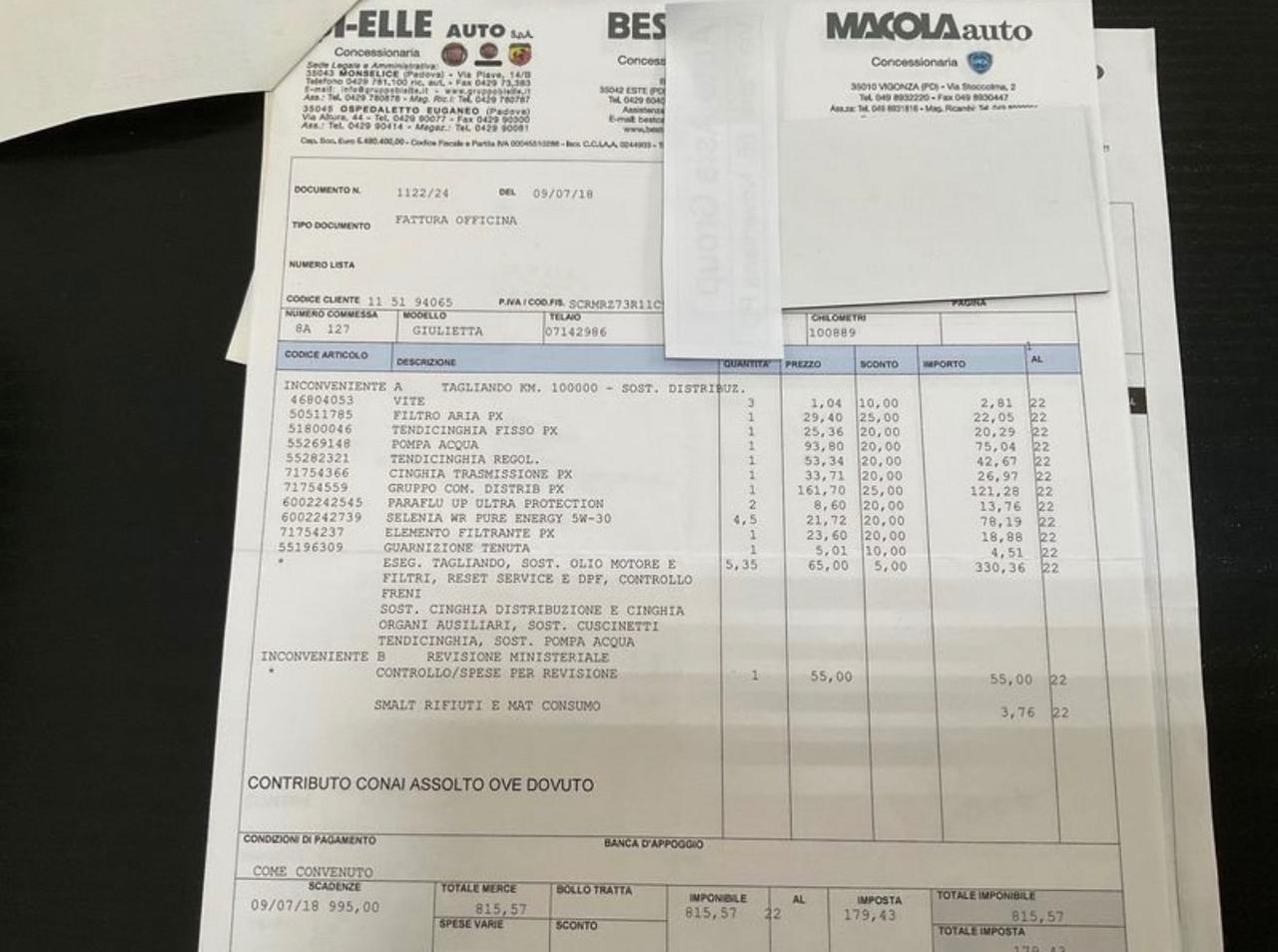 Alfa Romeo Giulietta 2.0 JTDm-2 140 CV Progression