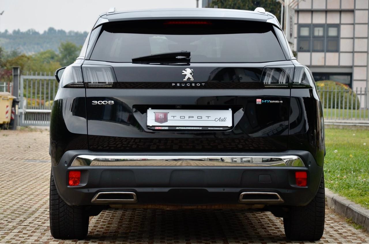 PEUGEOT 3008 1.6 HYBRID4 PLUG IN PHEV GT LINE 300cv AUTO, UFF ITALIANA, EURO 6D, FARI LED, NAVI, RETROCAMERA, PERMUTE