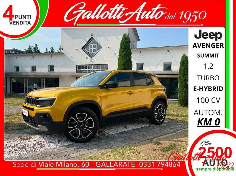 Jeep Avenger e-Hybrid 1.2 MHEV e-Hybrid Turbo Summit