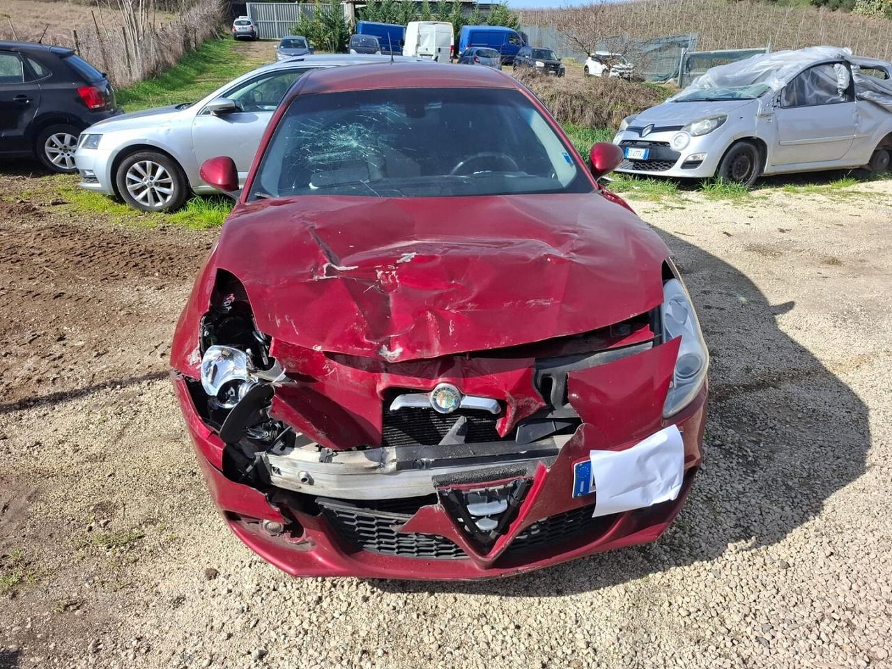 ALFA ROMEO GIULIETTA 1.6 MJT SINISTRATA MARCIANTE