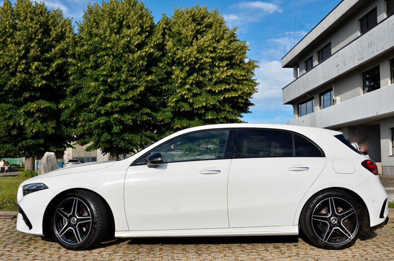 MERCEDES-BENZ A 180d AMG LINE PREMIUM PLUS 116cv AUTO, UFF ITALIANA, EURO 6D, SERVICE MERCEDES, FULL LED, RETROCAMERA, APPLE ANDROID, PERMUTE