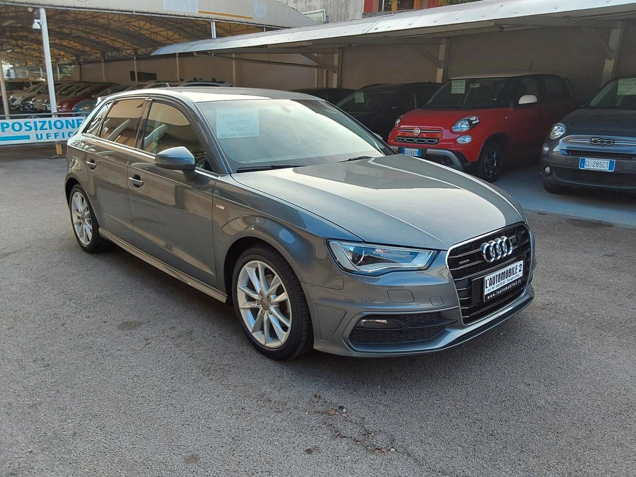 Audi A3 2.0 TDI 150 CV quattro S-LINE