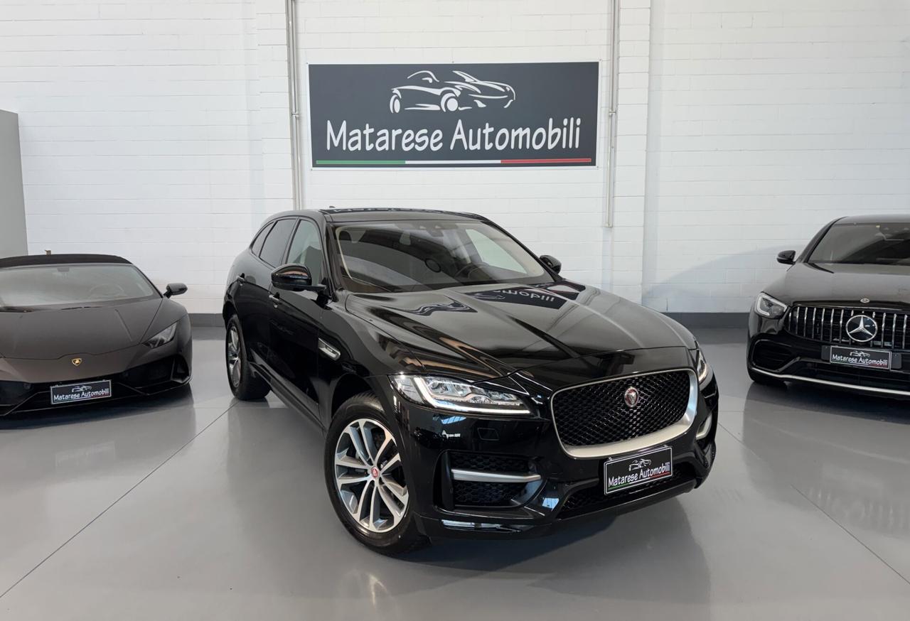 Jaguar F-Pace R-Sport 2.0cc 180cv AWD CarPlay Finanziabile
