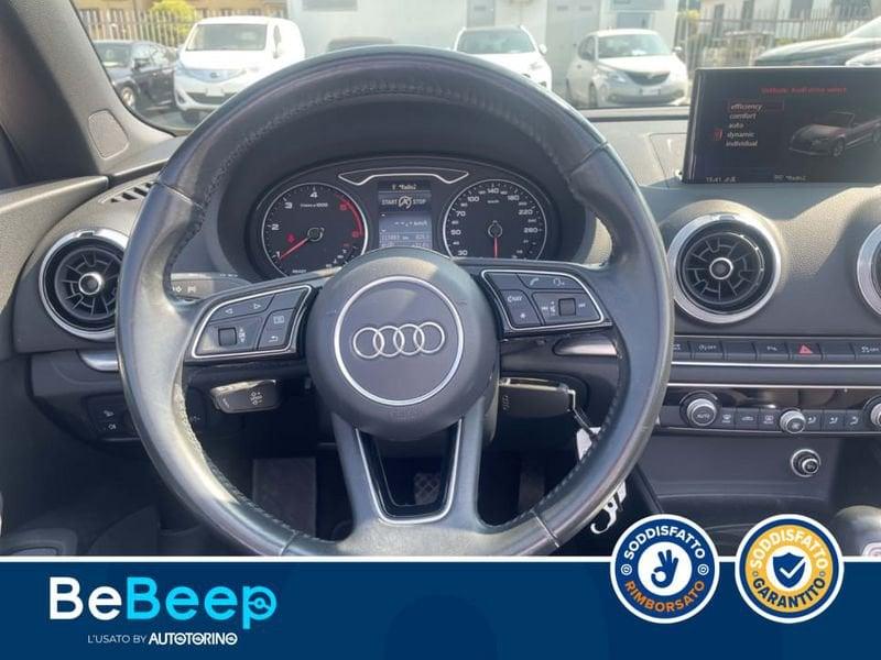 Audi A3 CABRIO 2.0 TDI SPORT 150CV S-TRONIC 7M