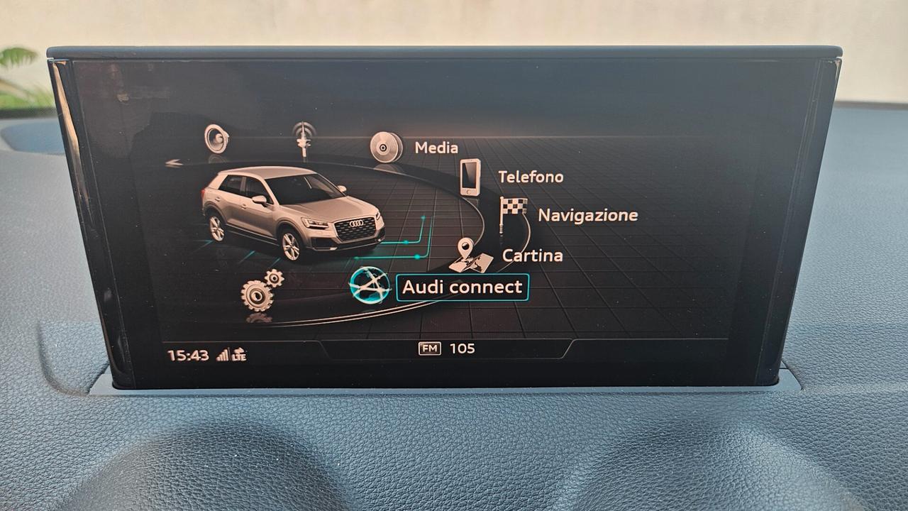 Audi Q2 30 1.0 tfsi 110cv C.MANUALE-NAVY-CAMERA-SED.RISC.