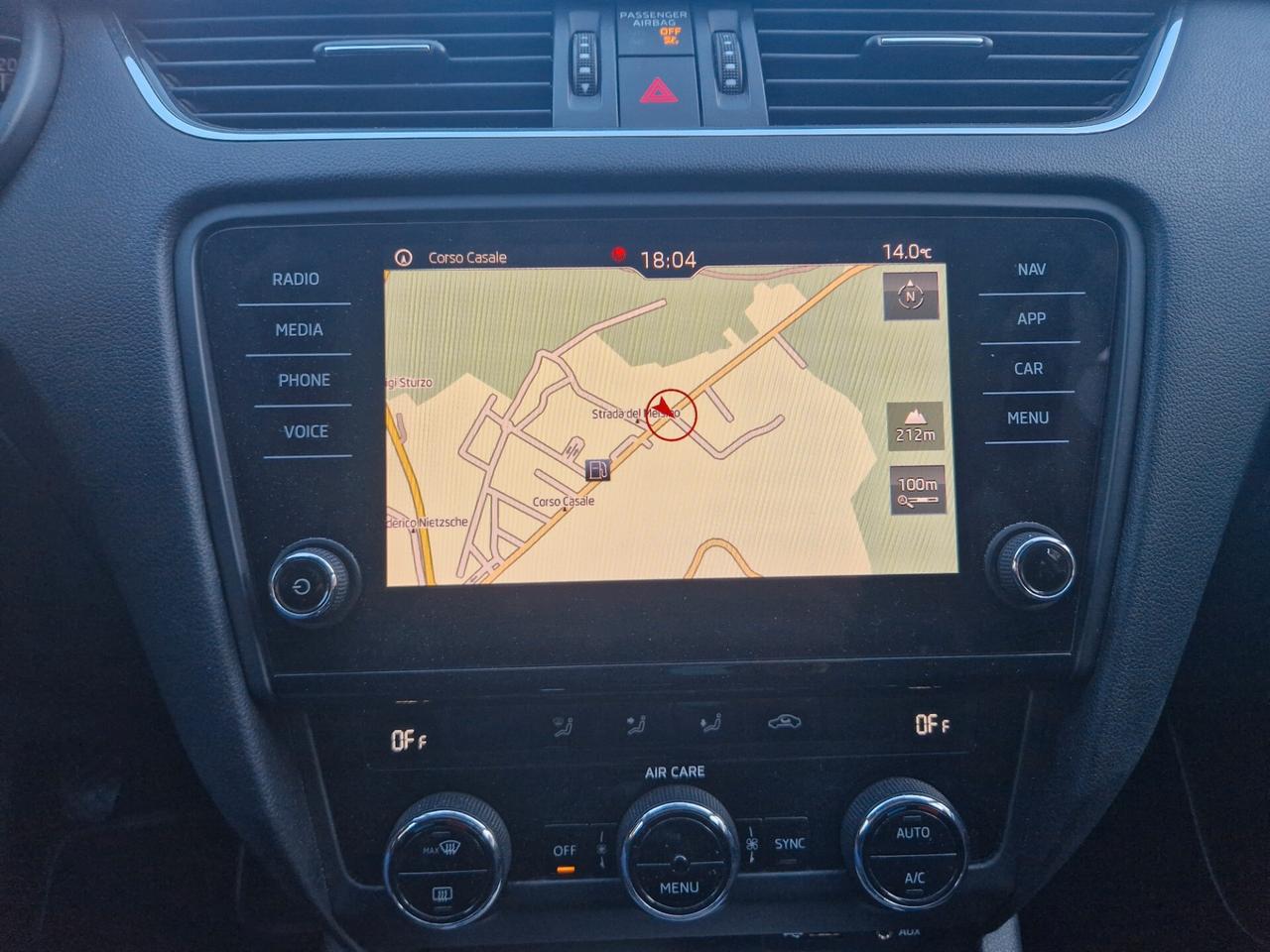 Skoda Octavia SW 1.4 110CV Metano, Carplay, Tetto panoram., Navi