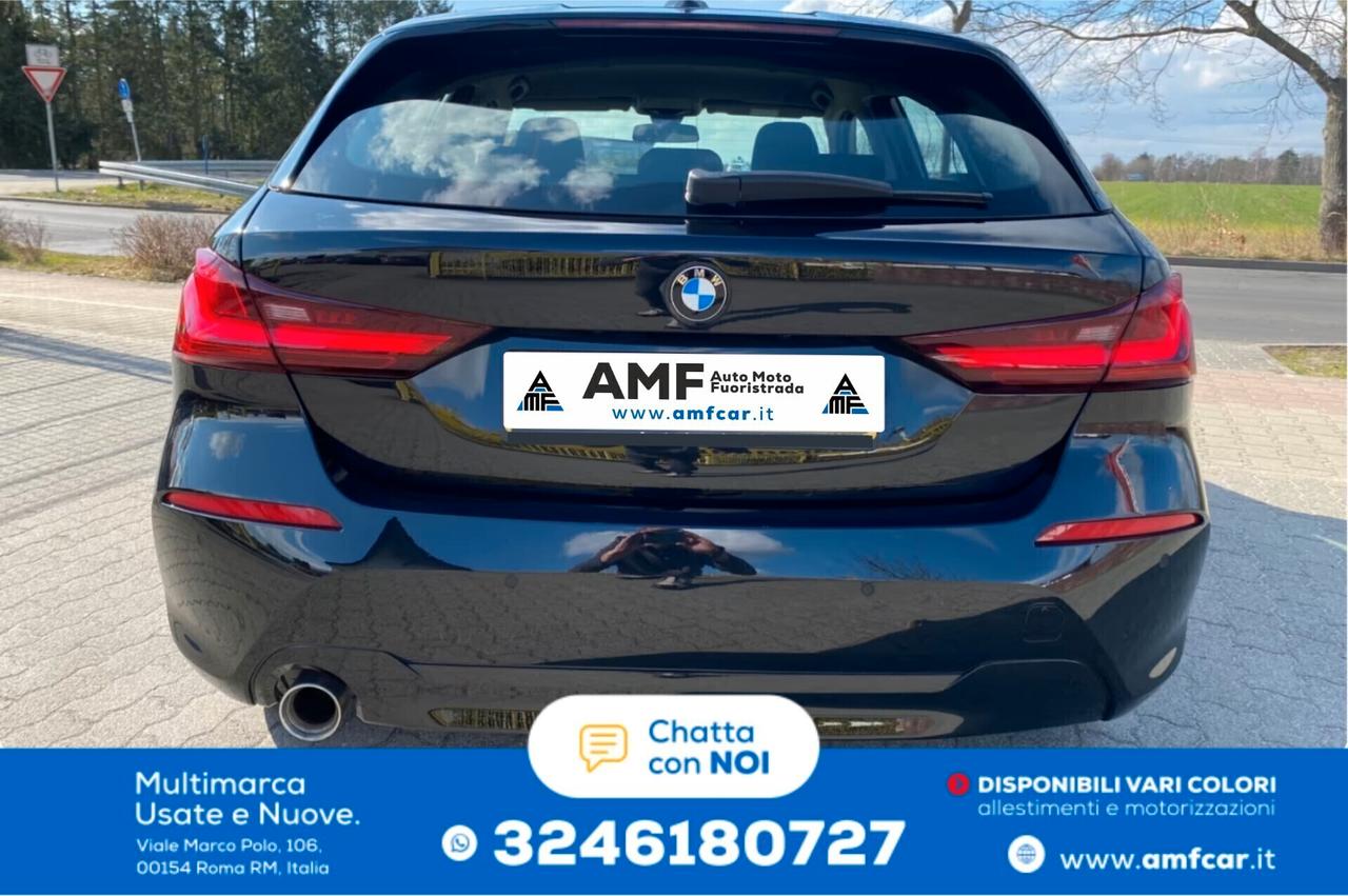 BMW 118 i Advantage, LED, Navigatore, PDC, Cambio automatico