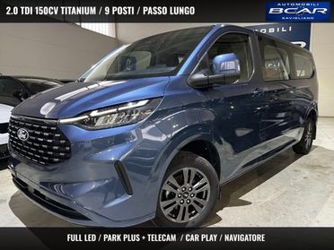 FORD Tourneo Custom 320 2.0 EcoBlue 150CV PL Titanium 9 POSTI