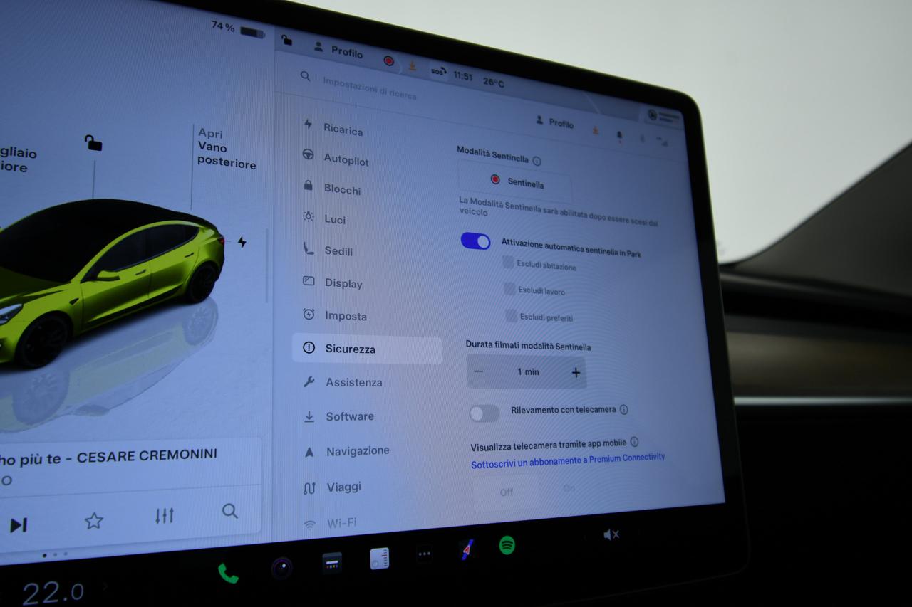 TESLA Model 3 Performance Dual Motor awd AUTOPILOT+CAMERA+ACC