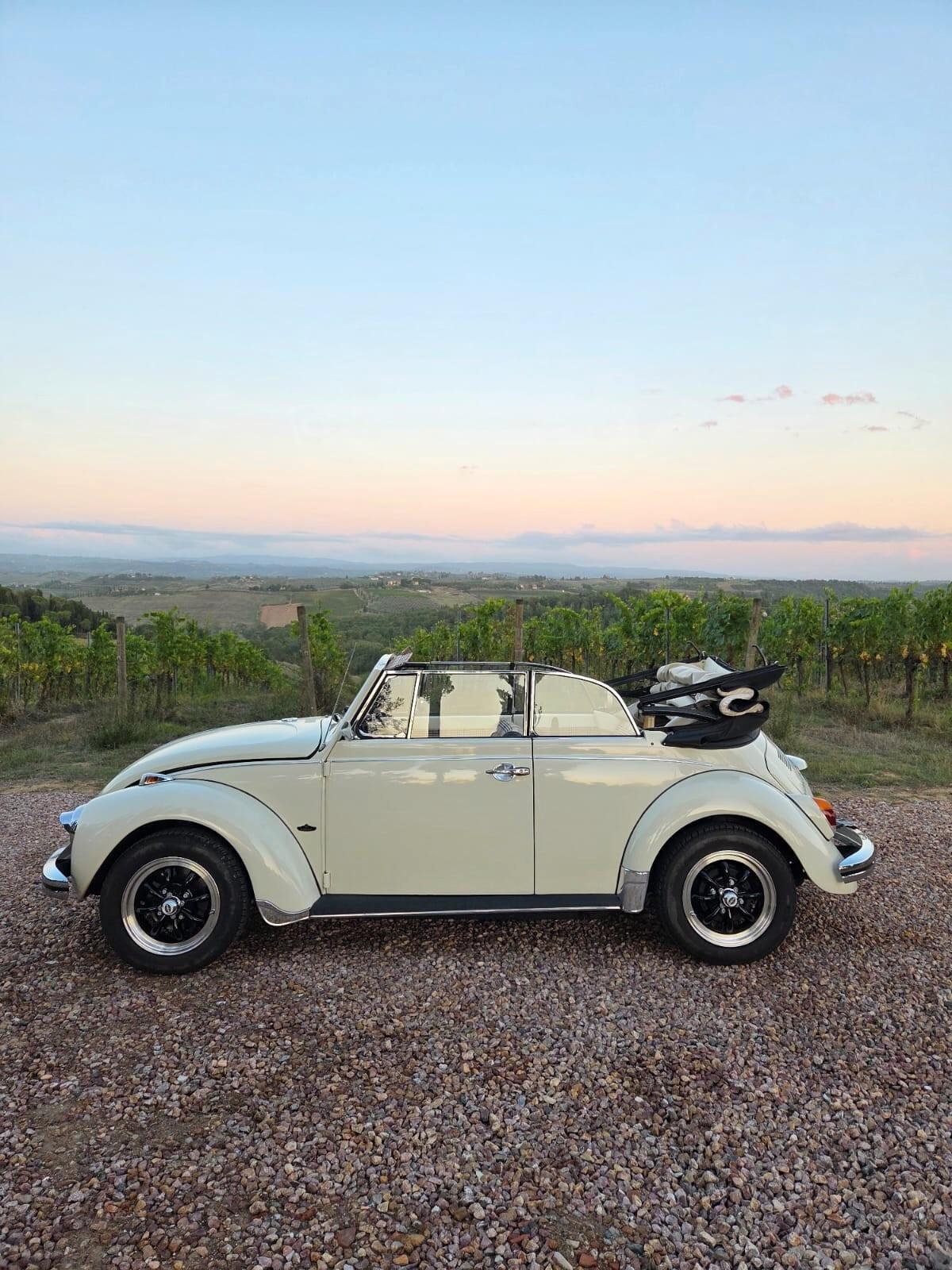 Volkswagen Maggiolone Karman cabrio 1600 vetro piatto