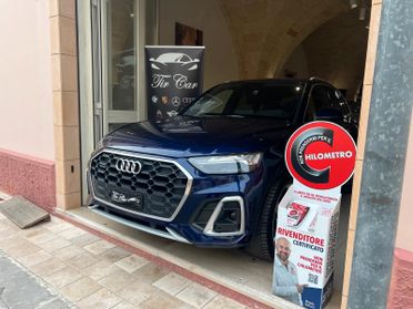 AUDI Q5 2.0 TDI 204CV MHEV S-LINE PLUS QUATTRO PELLE NAVI CAM ANNO 2021