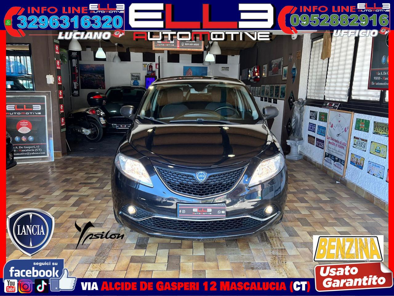 Lancia Ypsilon 1.2 69 CV gold NEOPATENTATO