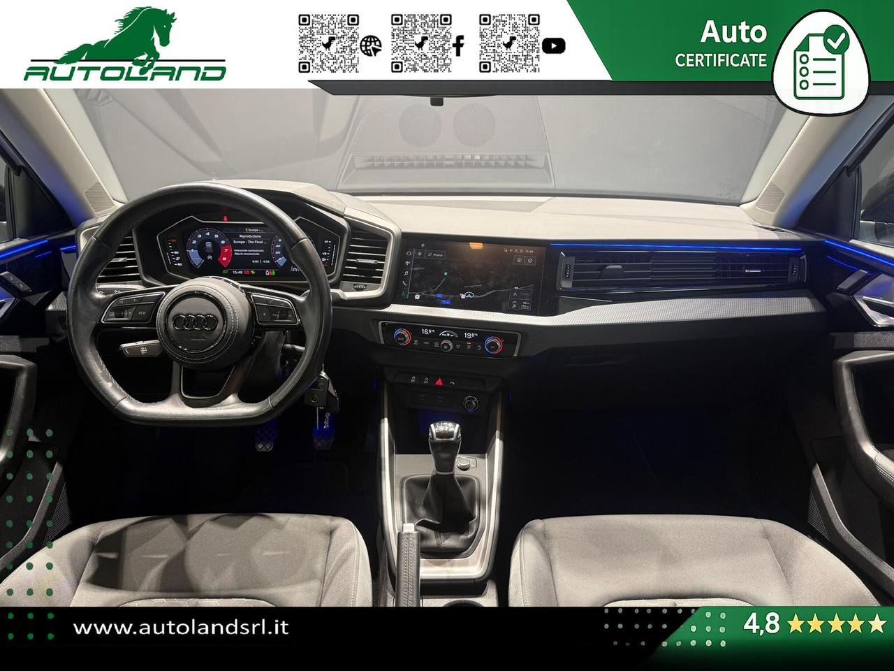 Audi A1 Sportback 30 1.0 tfsi S Line Edition 110cv
