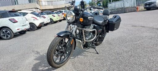 Royal Enfield Meteor borse e paramotore