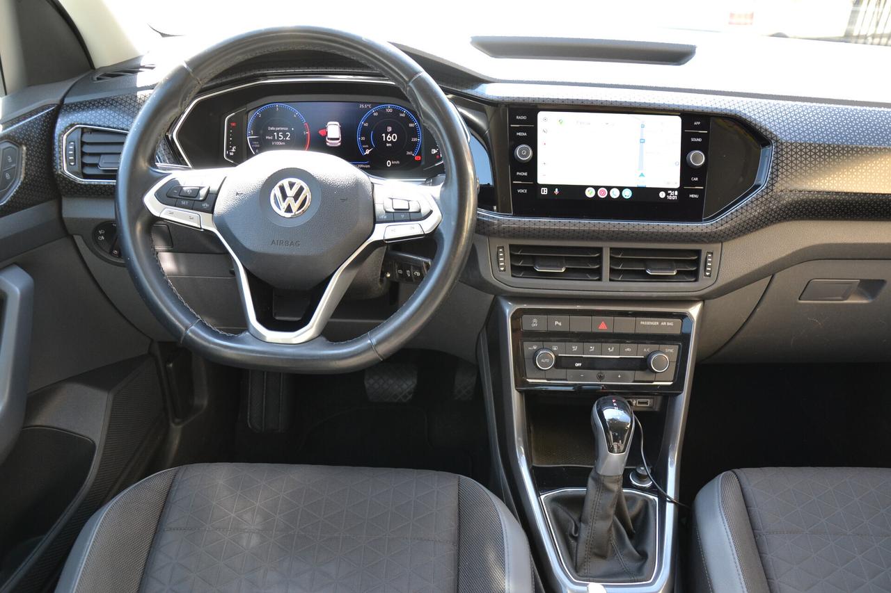 Volkswagen T-Cross 1.6 TDI 95CV DSG STYLE **PREZZO VERO**UNIPRO'**
