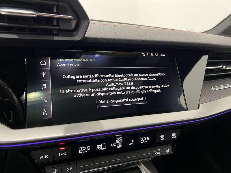 Audi A3 S3 SPB TFSI 310 CV quattro S tronic