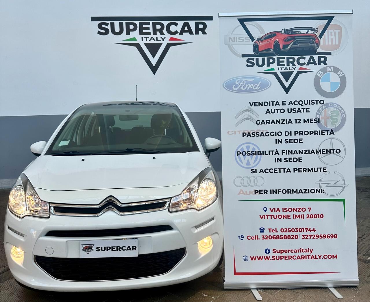 Citroen C3 1.2 Benz, Euro 5B, Uni propr, si neopa, pari al nuovo