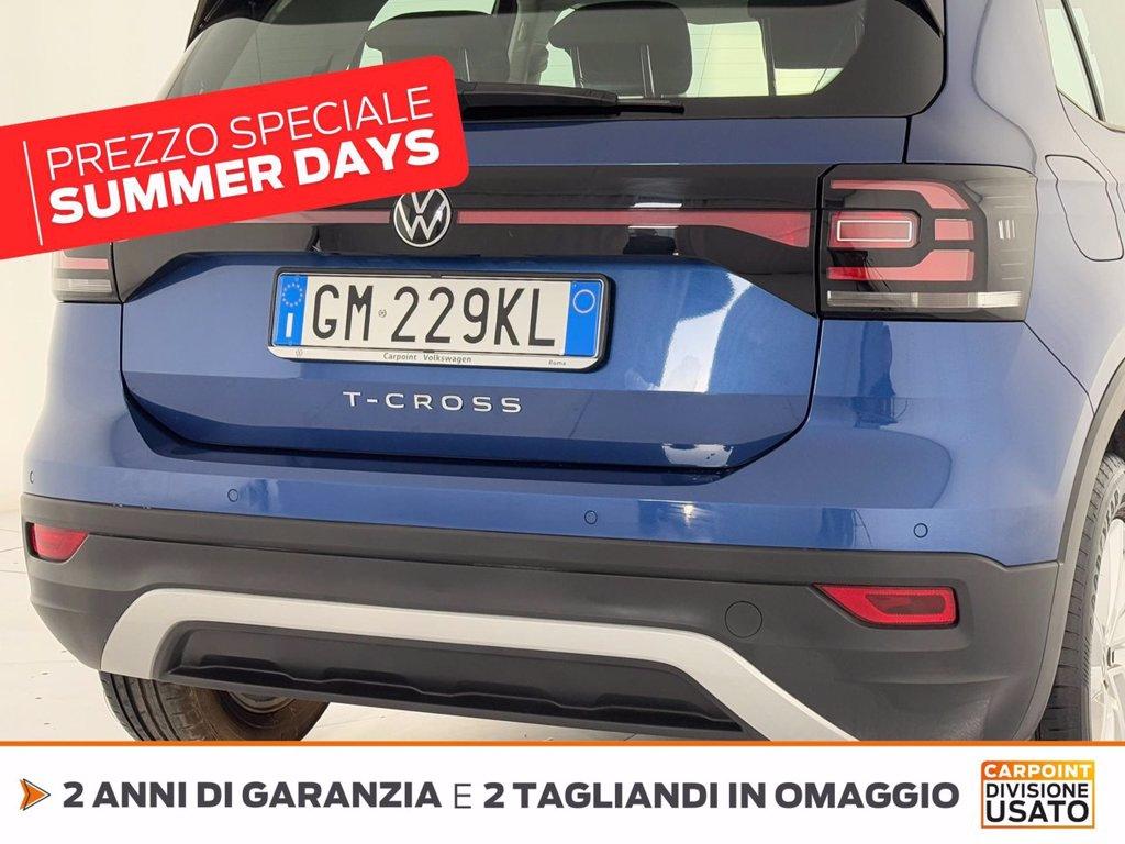 VOLKSWAGEN T-cross 1.0 tsi style 110cv dsg del 2023