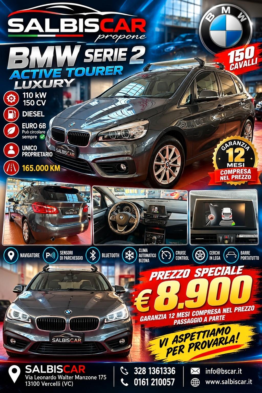 Bmw 218 218d Coupé Luxury