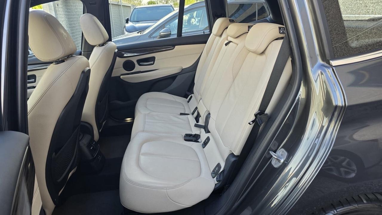 BMW 218D GRAN TOURER 2.0 LUXURY X-DRIVE 150CV - FULL LED, TETTO, PELLE, PACCHETTO LUCI