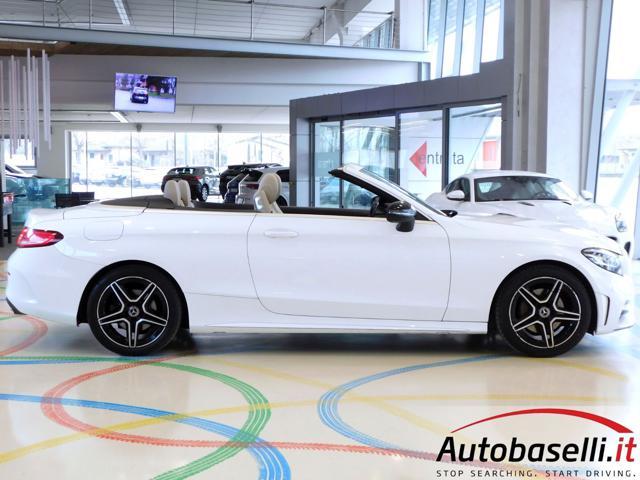 MERCEDES-BENZ C 200 C180I CABRIO 156CV PREMIUM AUTOMATICA 'AMG LINE'