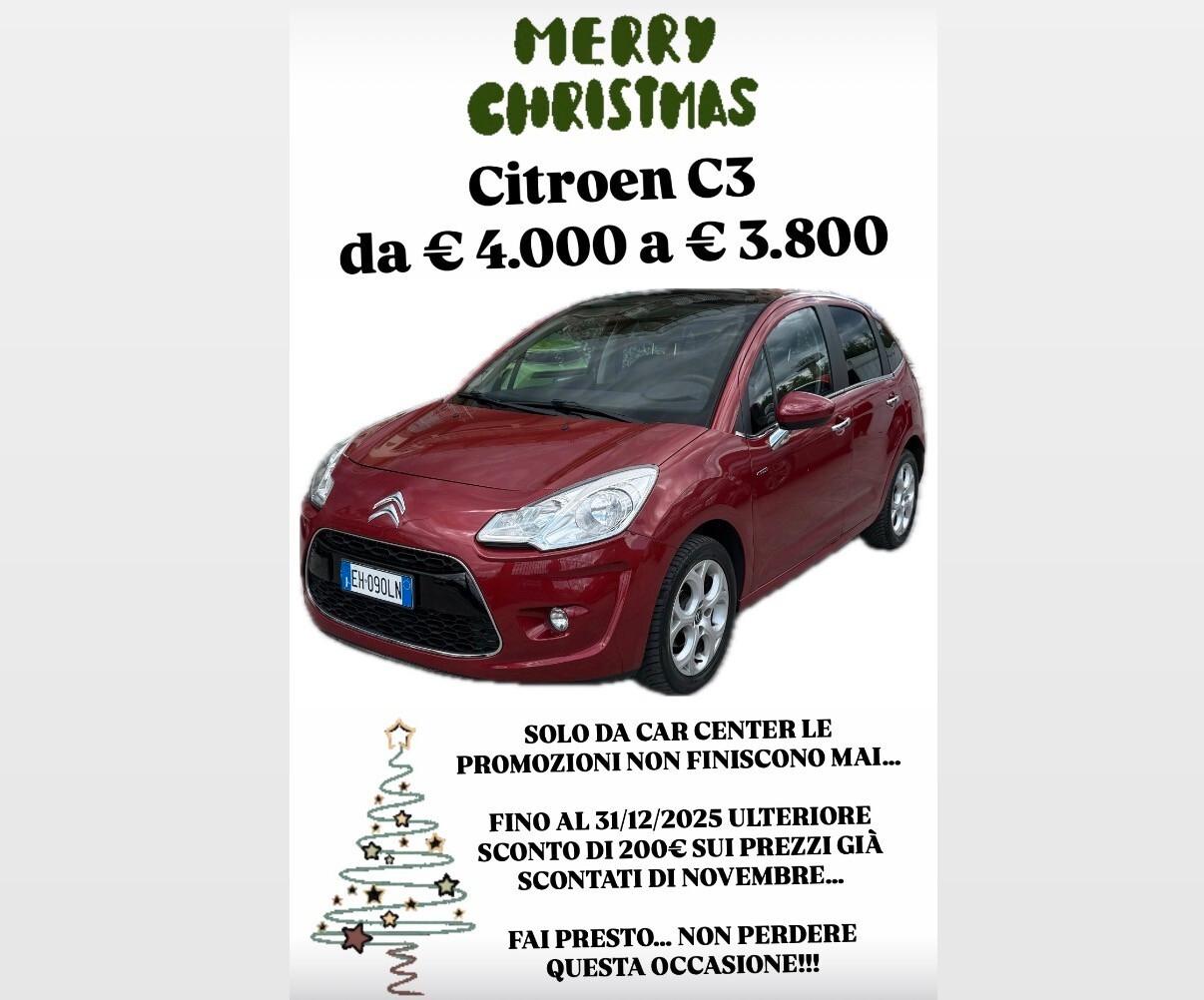 CITROEN C3 1.4 BENZINA 95CV ANNO 2011 155.000KM