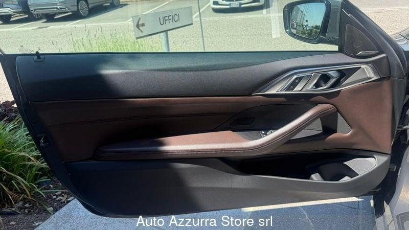 BMW Serie 4 430d Coupe mhev 48V xdrive Msport auto *TETTO, HARMAN KARDON, PROMO AZZURRA*