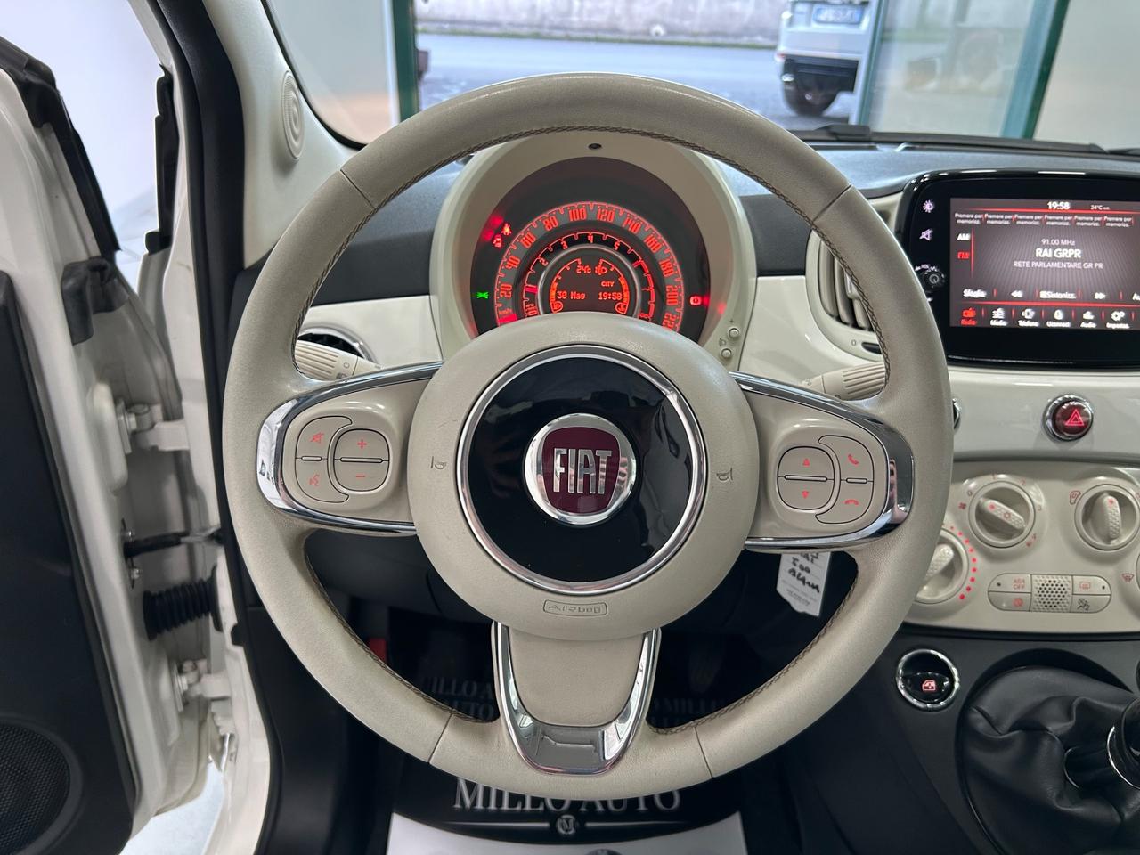 Fiat 500 1.2cc 69cv Lounge Unico Proprietario