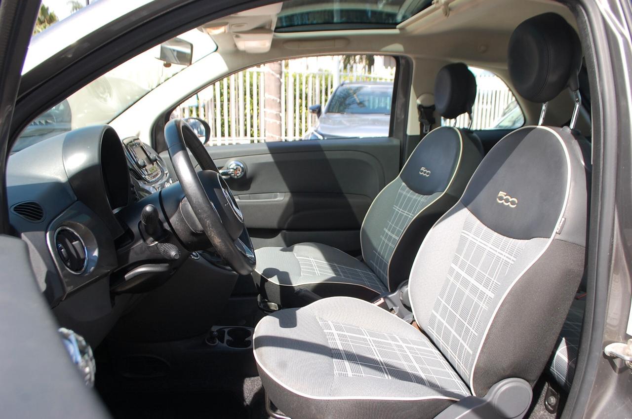 Fiat 500 1.2 Lounge 69CV Uff Italy Tetto USB Clima