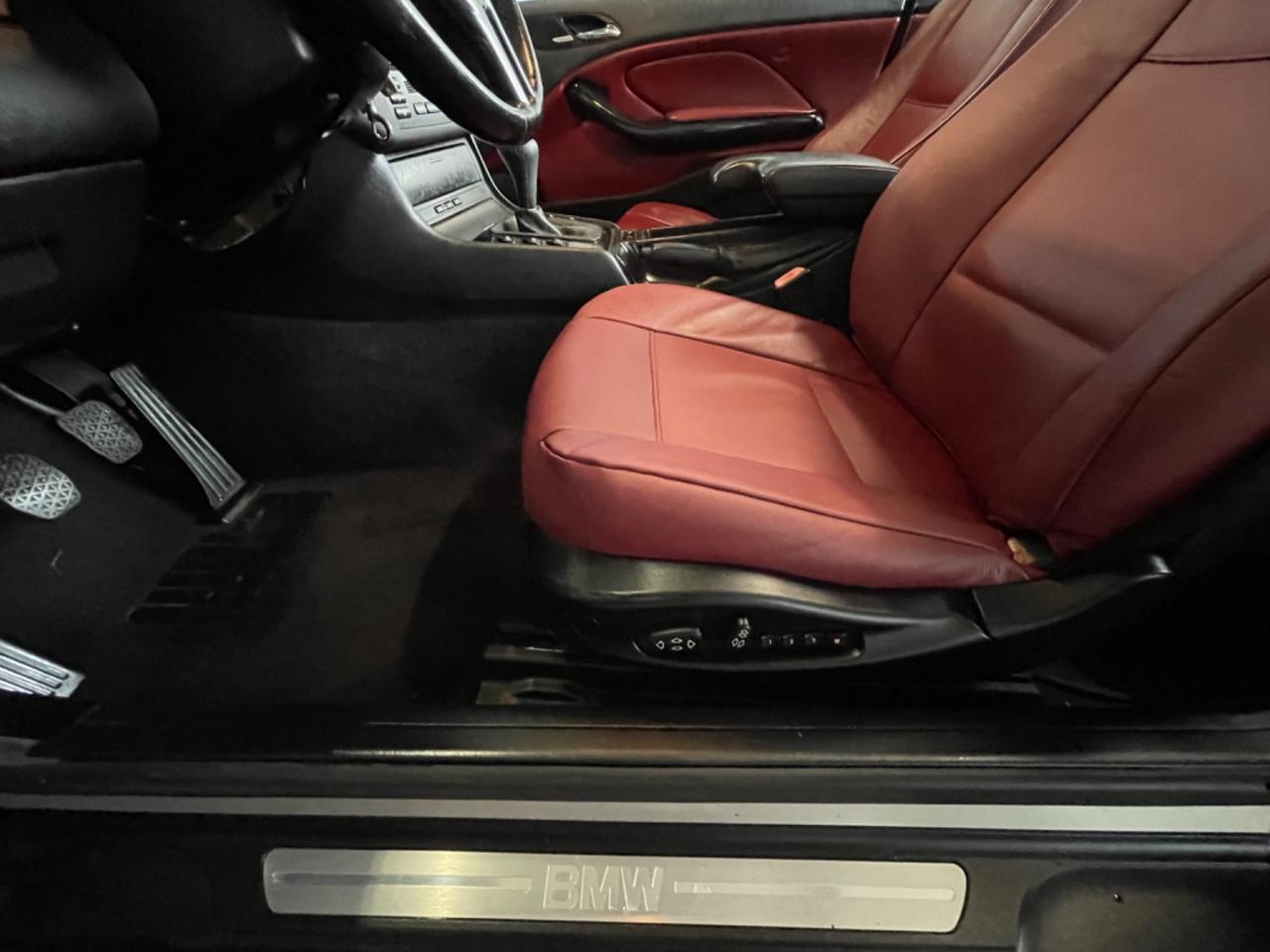 Bmw 330 CI cat Cabrio pelle rossa assetto