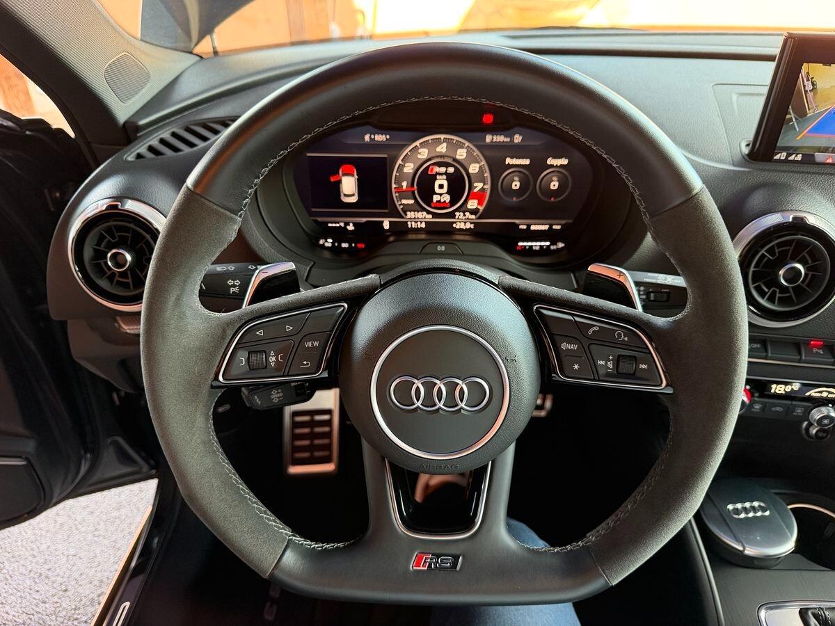 audi RS3 2.5 Spb 400cv solo km35000 stra full 19