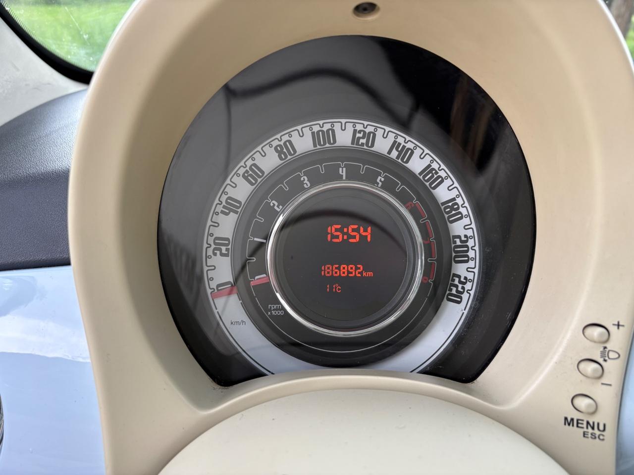 Fiat 500 1.2 Lounge*TETTO*XNEOPATENTATI-12/2007