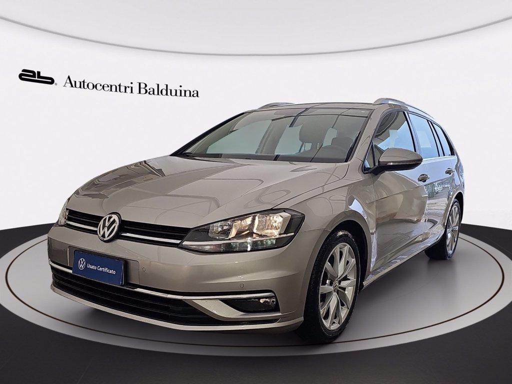 VOLKSWAGEN Golf variant 1.6 tdi executive 115cv del 2017