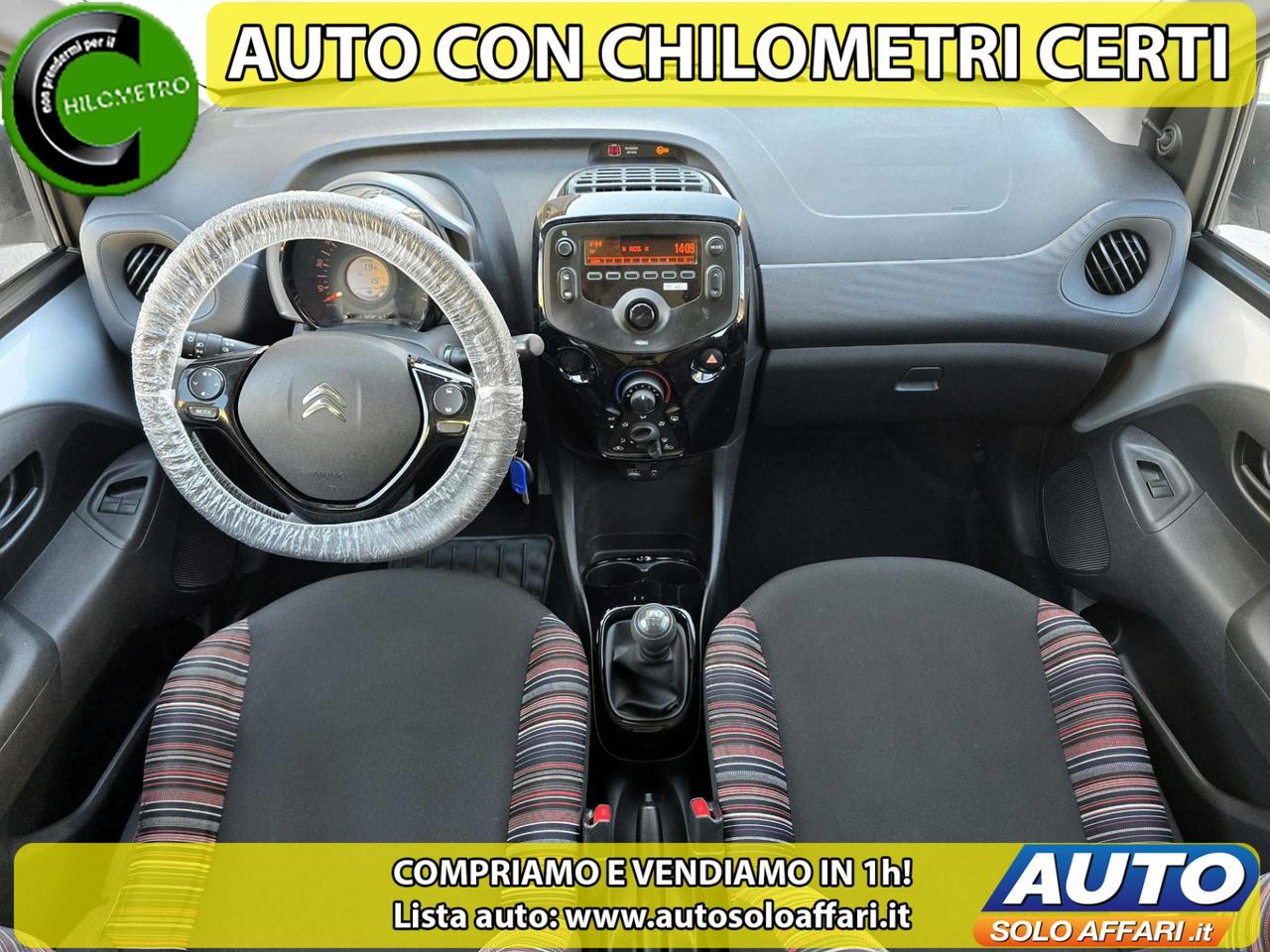 Citroen C1 5 Porte C1 5P 1.0 VTI 72CV EU6C 59.000KM - TASSO ZERO!!