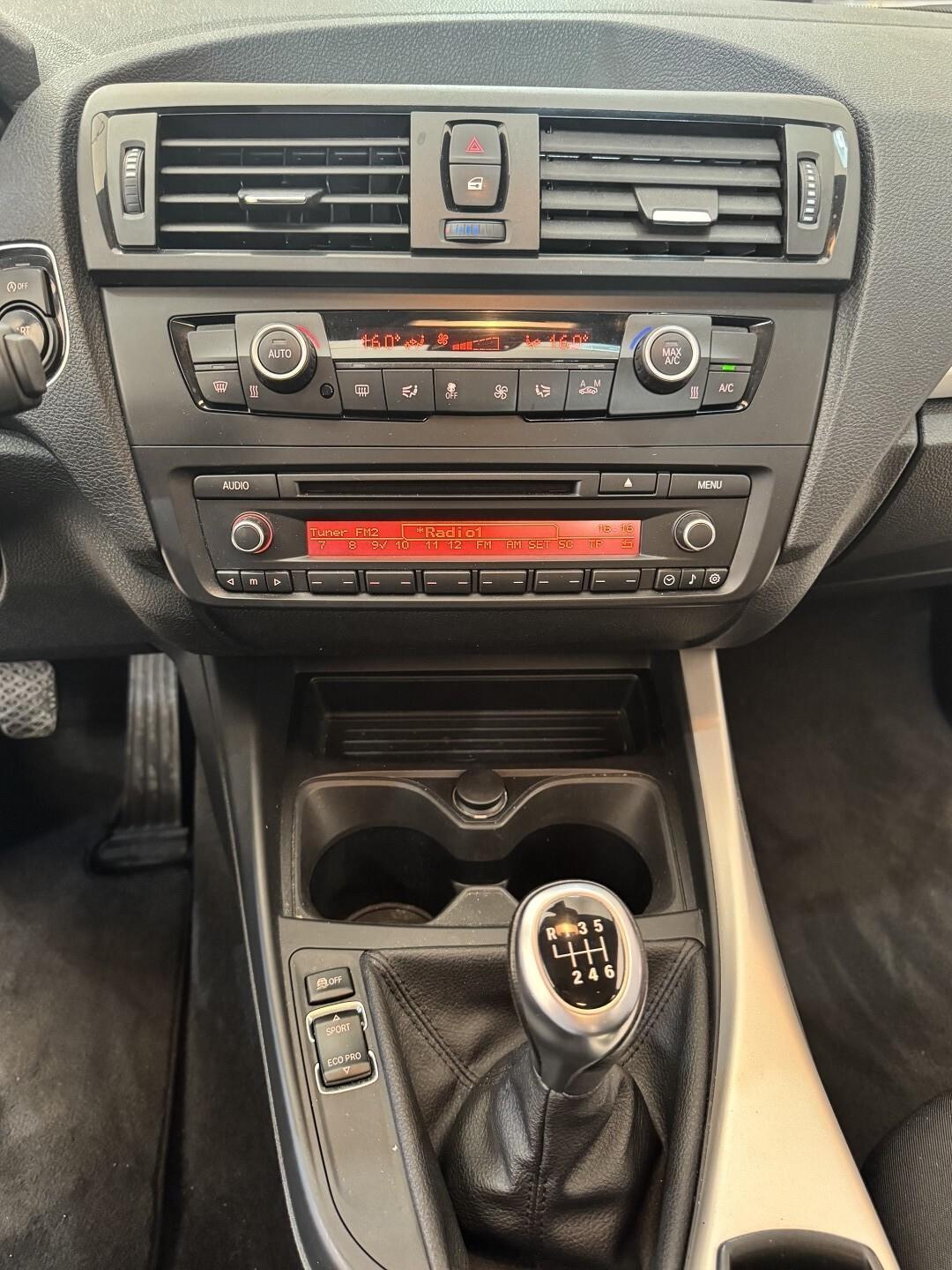 BMW 116d (F20) 115 cv. Urban 137 Mila Km.