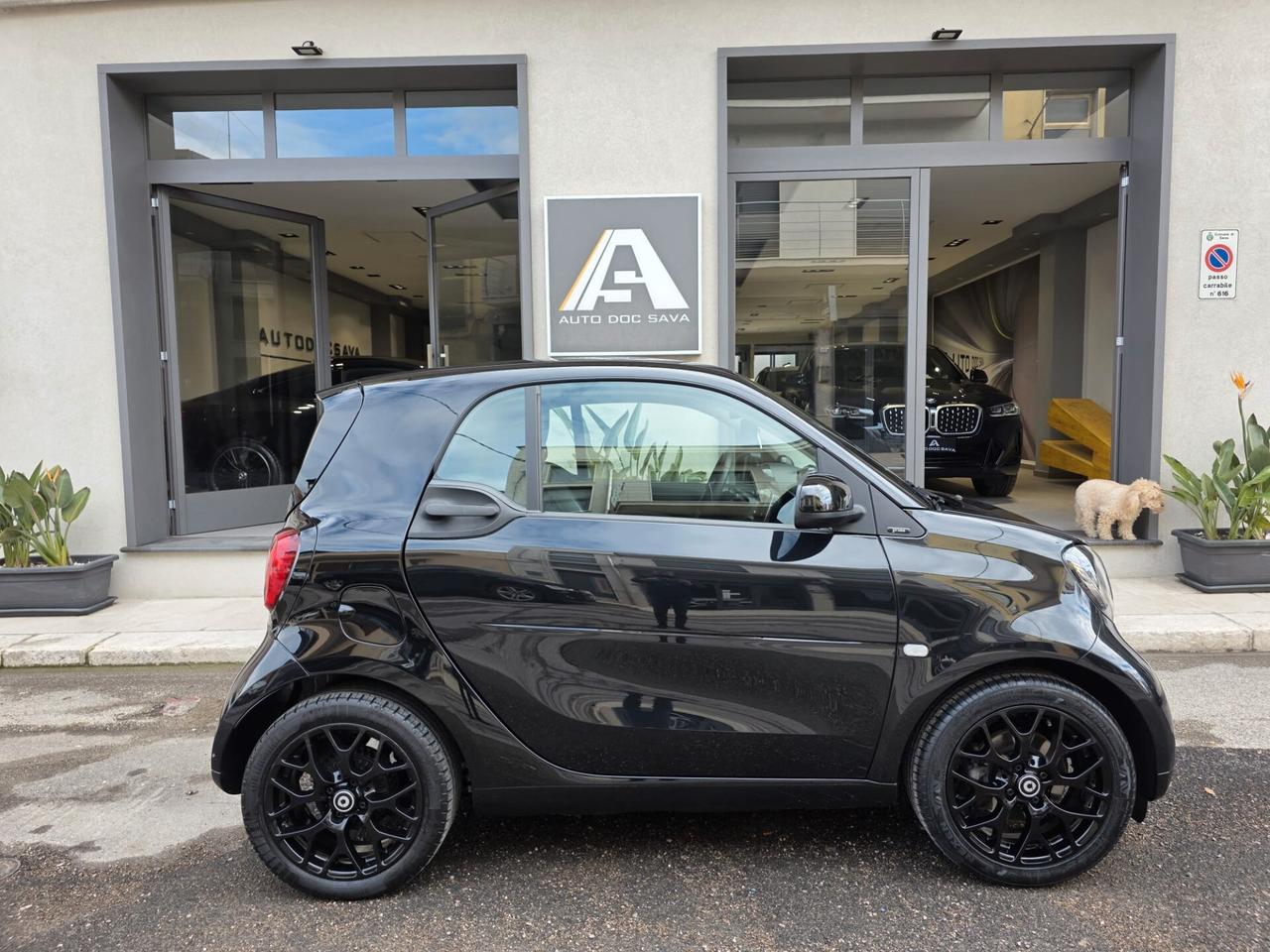 Smart ForTwo 1000 cc Turbo Autom. Prime+Led Diurni+Navy+Pelle...