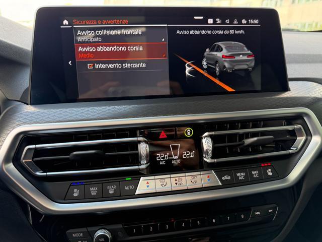 BMW X4 xDrive30i 48V Msport Sedili riscaldati e ventilati
