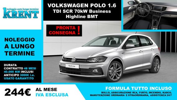 VOLKSWAGEN Polo Polo 1.6 TDI 95CV 5p. Highline BMT