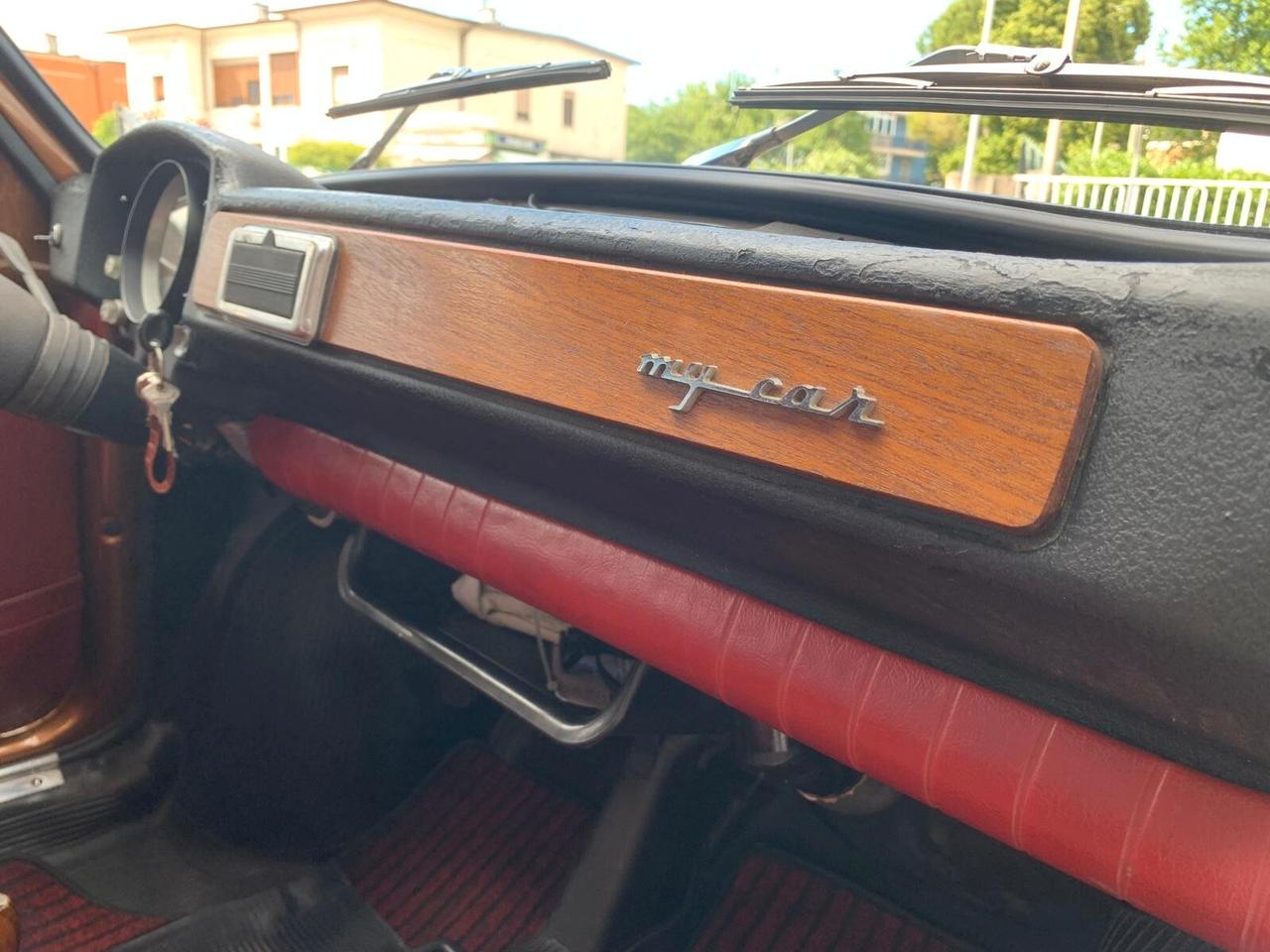 Fiat 500 My car Francis Lombardi ASI T. Oro Restaurata