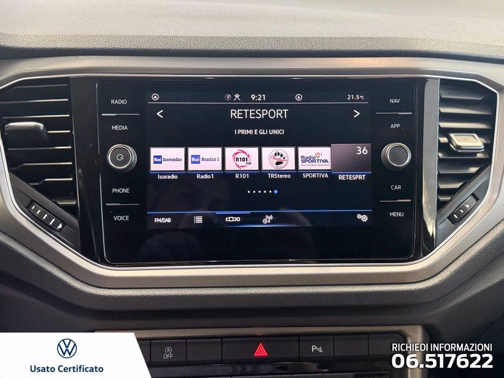 VOLKSWAGEN T-roc 1.5 tsi style dsg del 2021