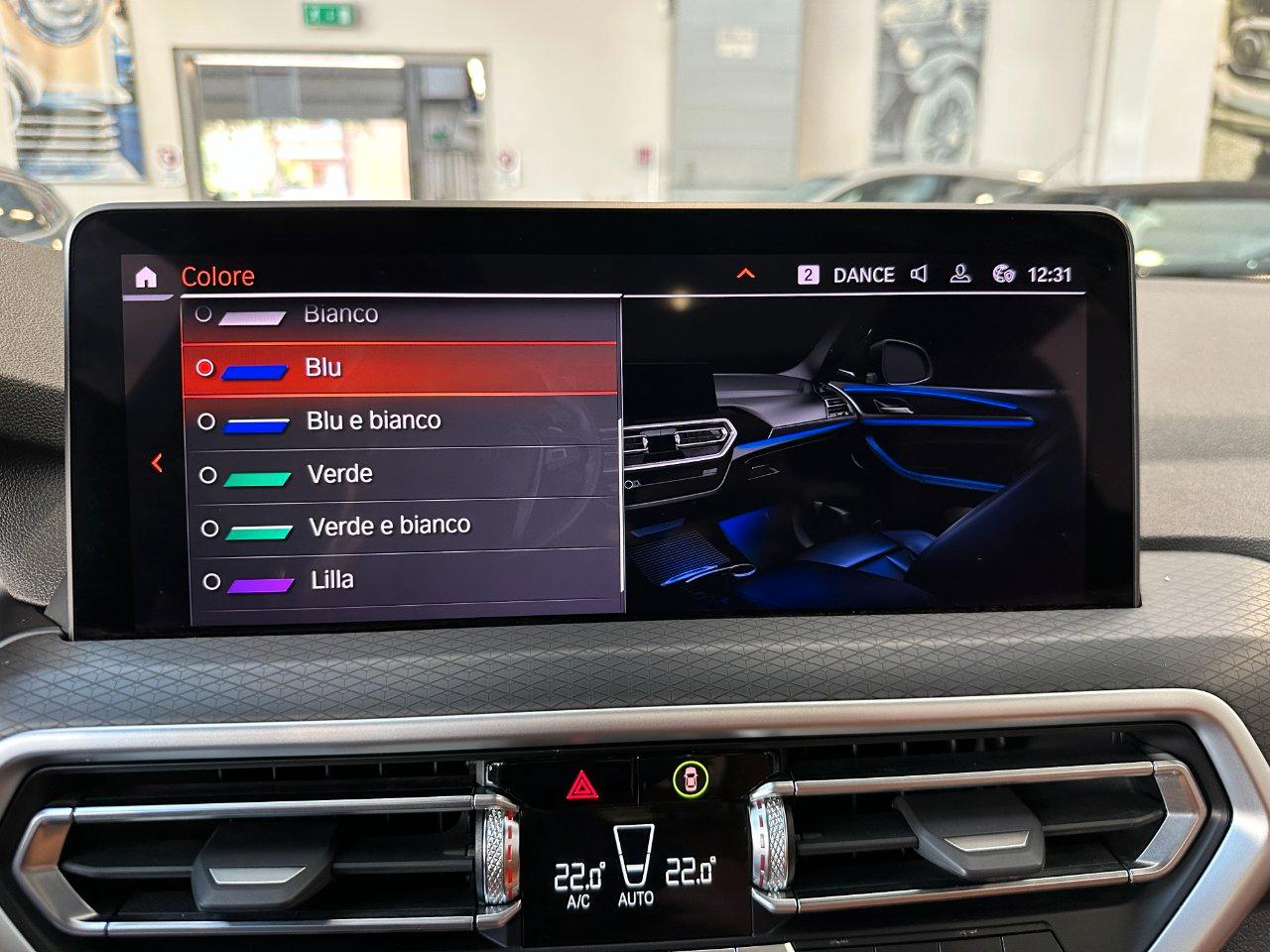 BMW X3 xdrive20d 48V Msport - 20"-Tetto-Harman/K-Carplay