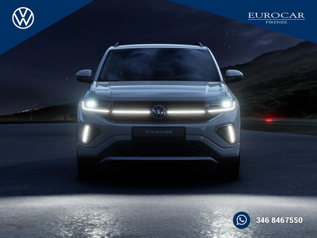 Volkswagen T-Cross 1.0 tsi r-line plus 115cv