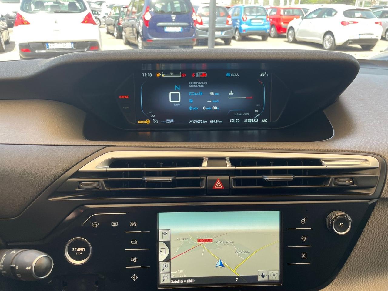 Citroen C4 Picasso BlueHDi 120 S&S EAT6 Exclusive ADATTA A PORTATORI DI HANDICAP