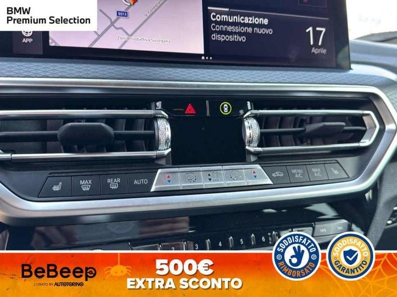 BMW X4 XDRIVE30D MHEV 48V MSPORT 286CV AUTO
