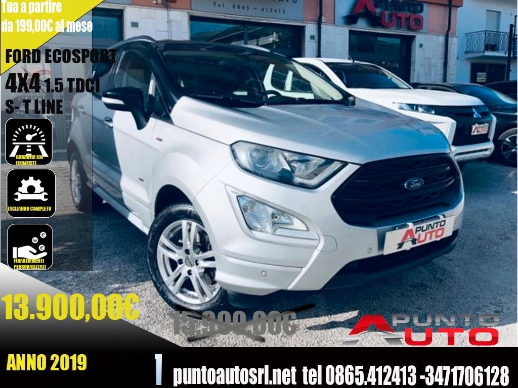 Ford EcoSport 1.5 TDCI 4X4 CV Start&Stop ST-Line