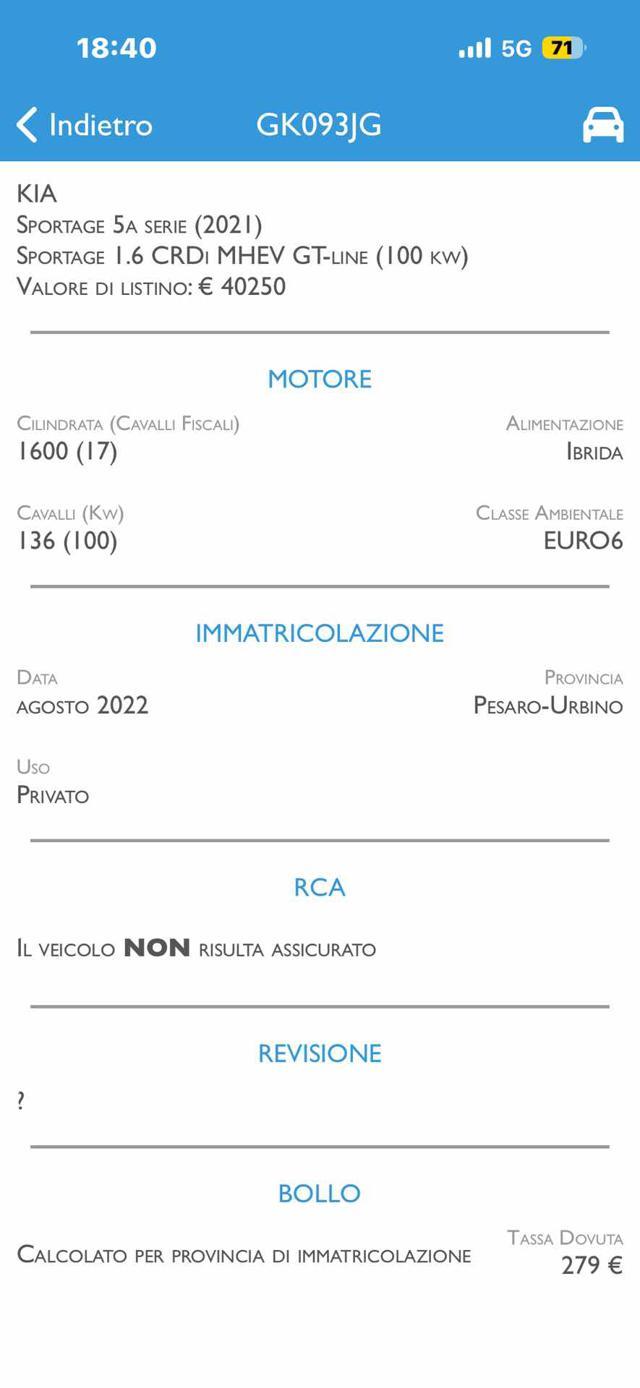 KIA Sportage 1.6 CRDi MHEV Style