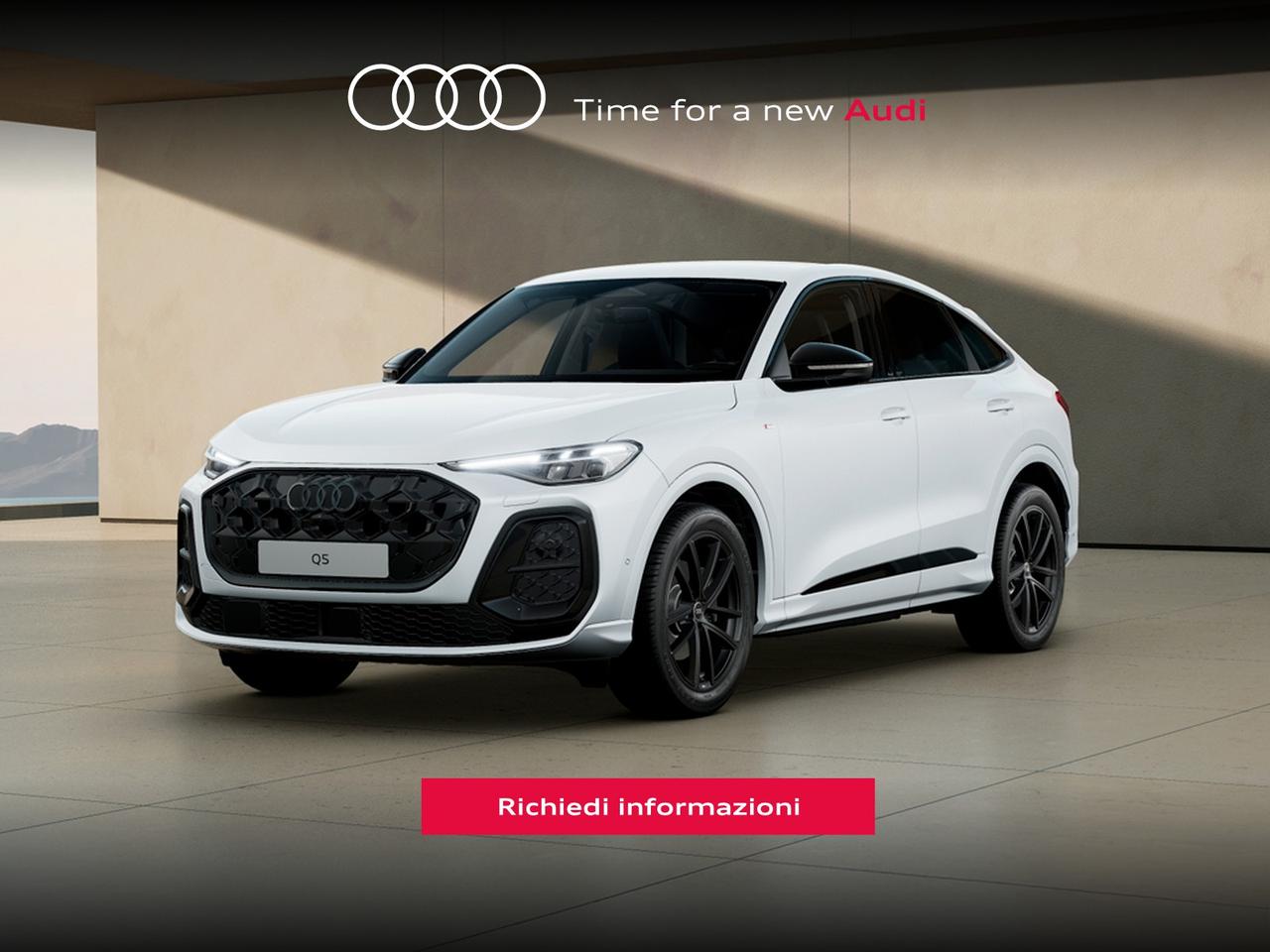 Audi Q5 sportback 2.0 tfsi mhev+ s line edition quattro 204cv s-tronic