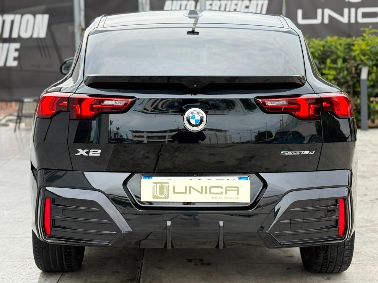 BMW X2 S-Drive 18d Msport 2.0 150 CV TETTO PANORAMICO - MY24