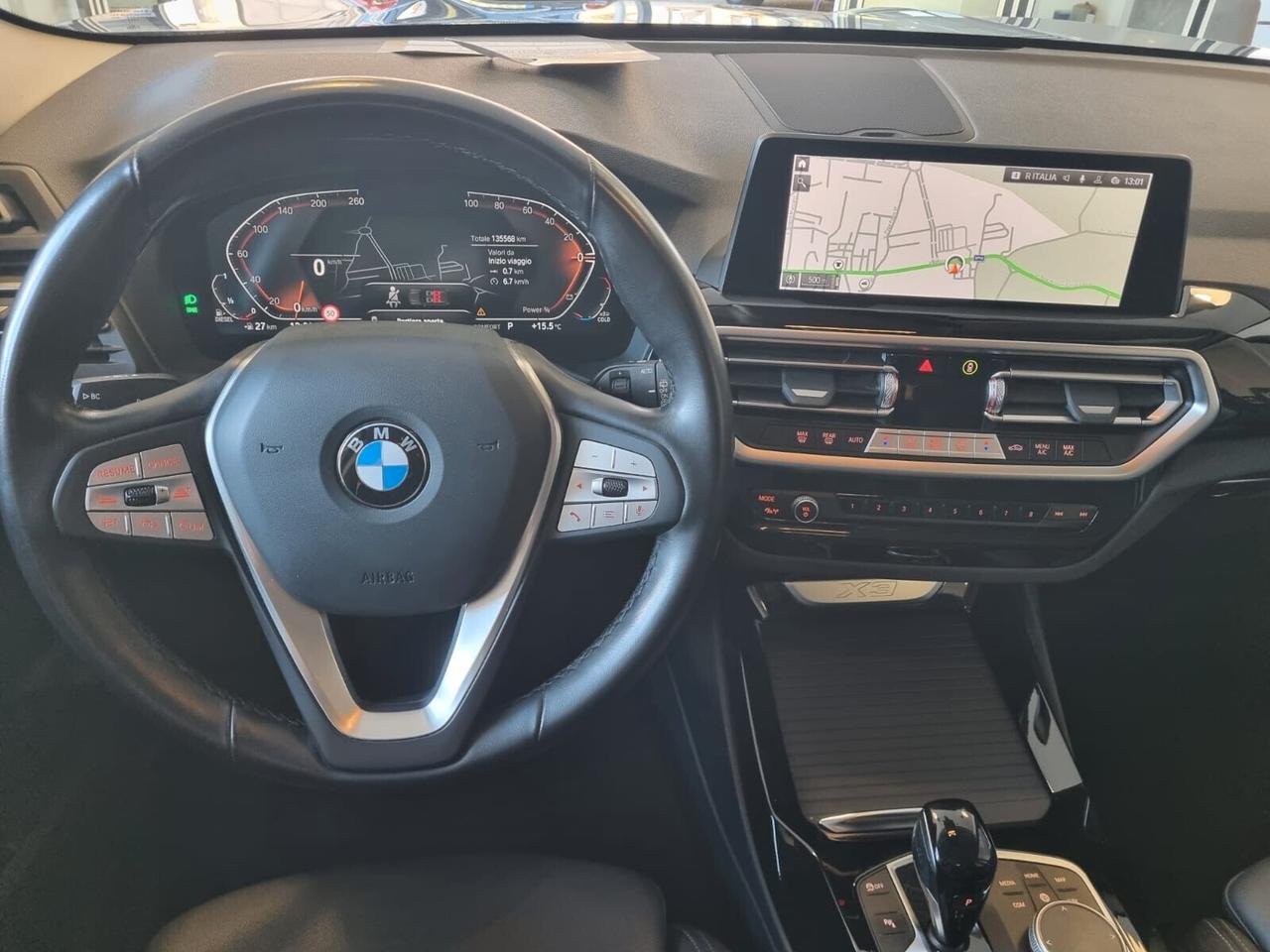 Bmw X3 sDrive18d 48V Pelle LED PROMO GENNAIO